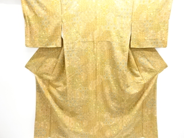 JAPANESE KIMONO / KOMON / FLORAL SARASA